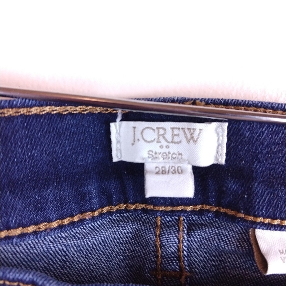 J.Crew Factory skinny jeans Dark wash Size 28/30 - Picture 5 of 7